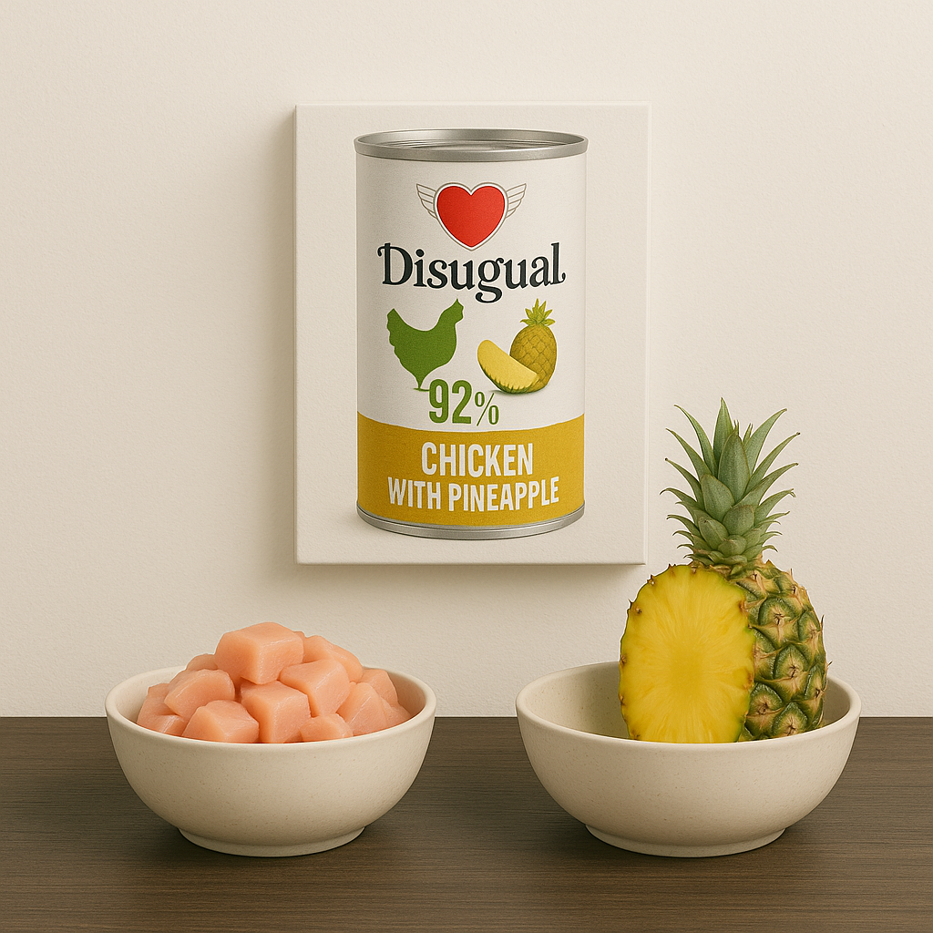 Пиле с ананас